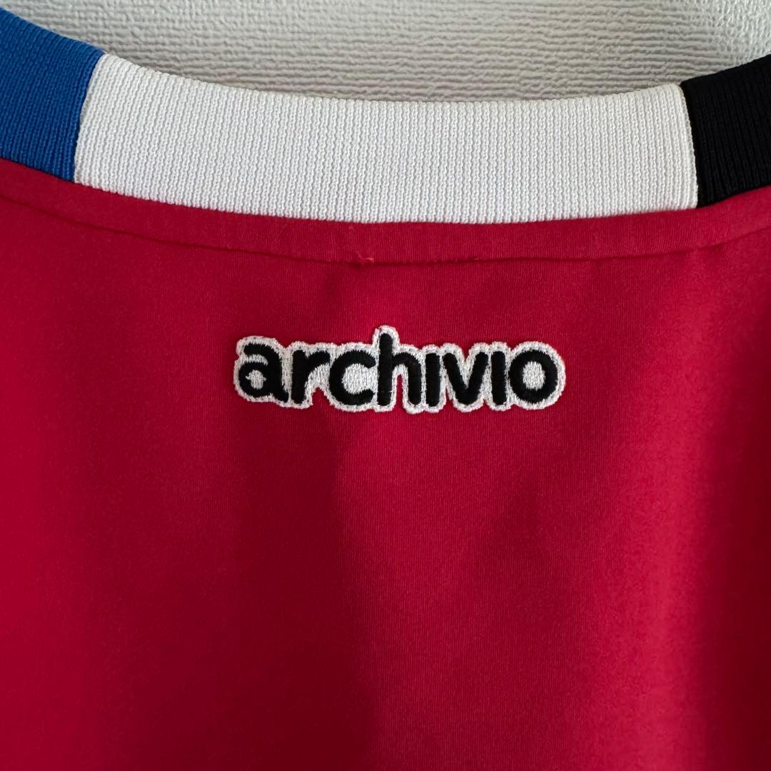 archivio アルチビオ ゴルフ ベスト 赤 オシャレ 38