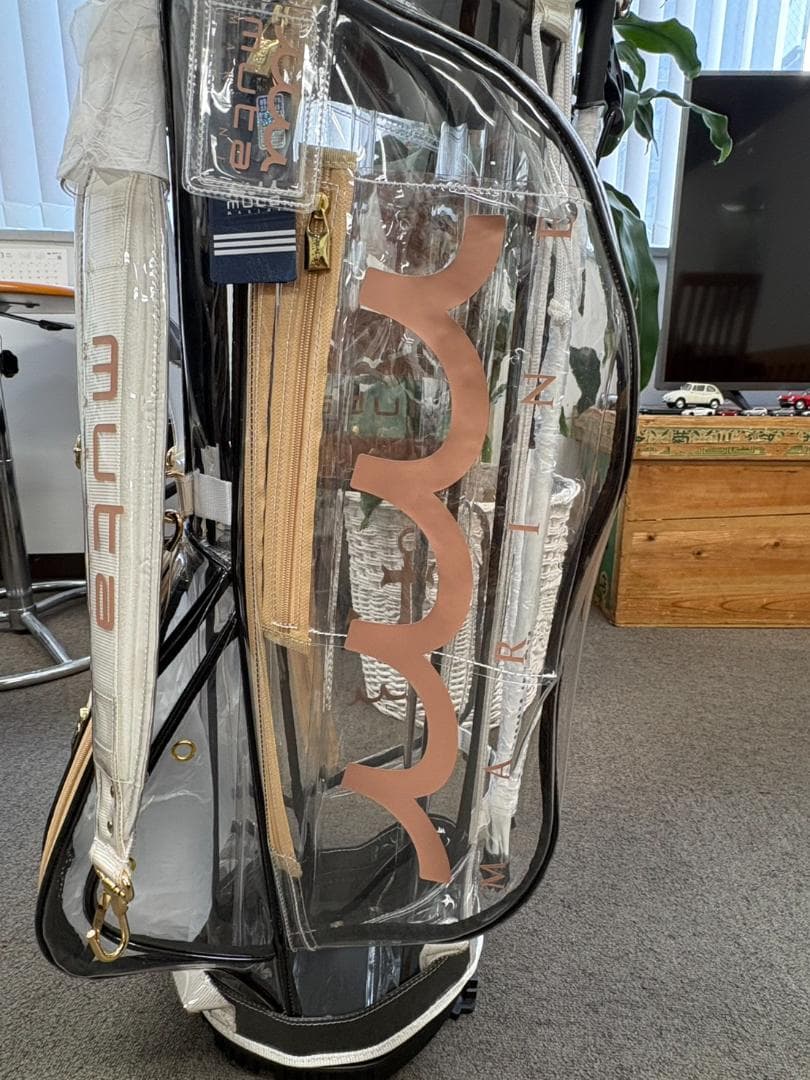 muta MARINE GOLF クリアキャディバッグ＆ヘッドカバー