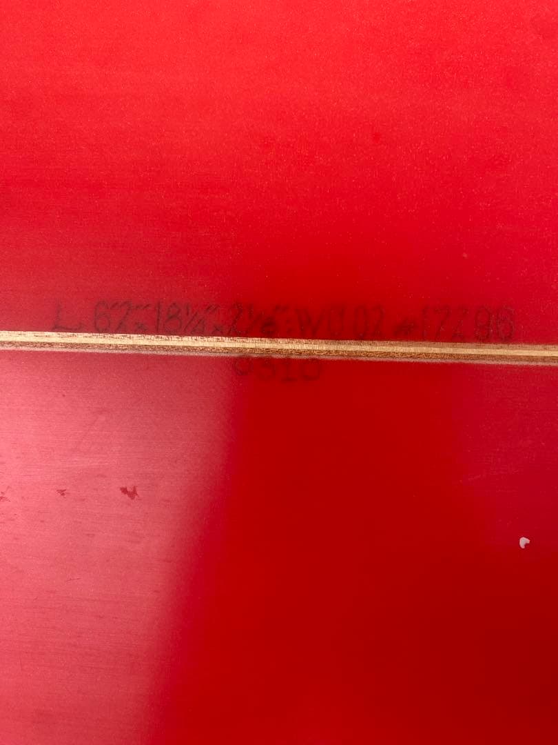 【引き取り限定】 KTB ショートボード レッド/イエロー