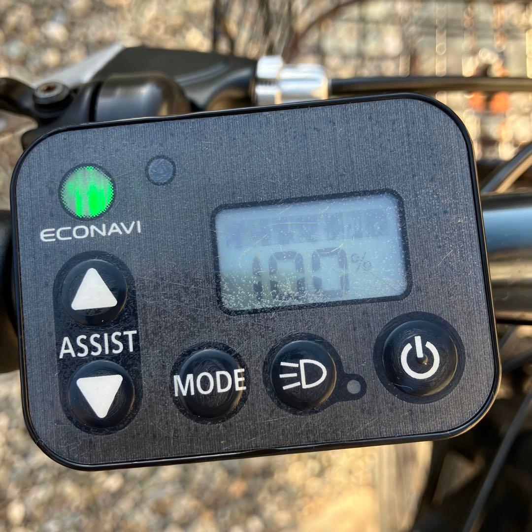 Panasonic 自転車用ライト NKL780と手元スイッチとセンサー線の3点