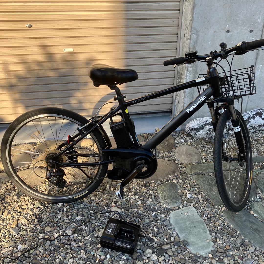 Panasonic 自転車用ライト NKL780と手元スイッチとセンサー線の3点