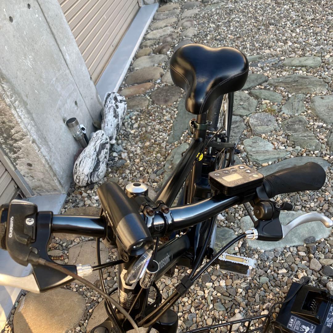 Panasonic 自転車用ライト NKL780と手元スイッチとセンサー線の3点