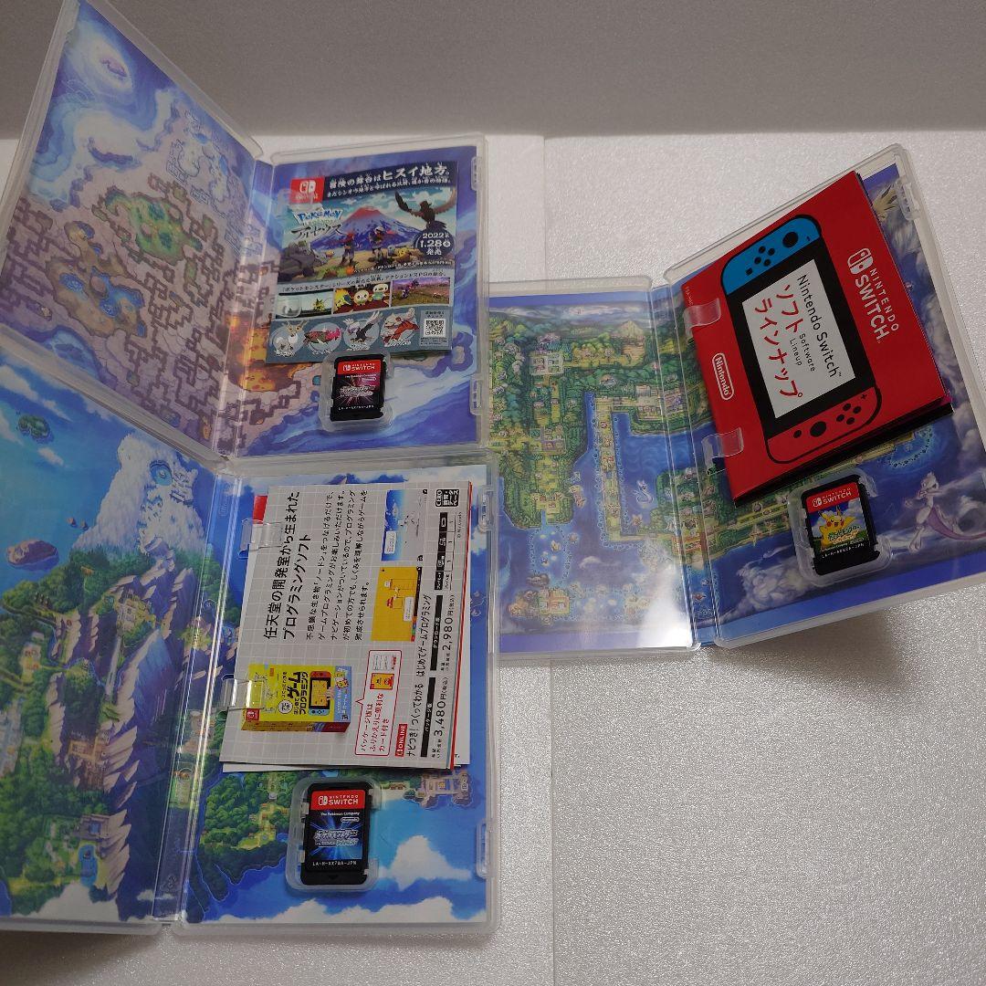 Switch ポケットモンスター ゲーム3本セット