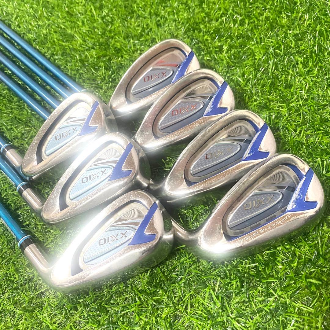 XXIO ゼクシオ12 アイアンセット 7本 A 右 レディース ゴルフクラブ