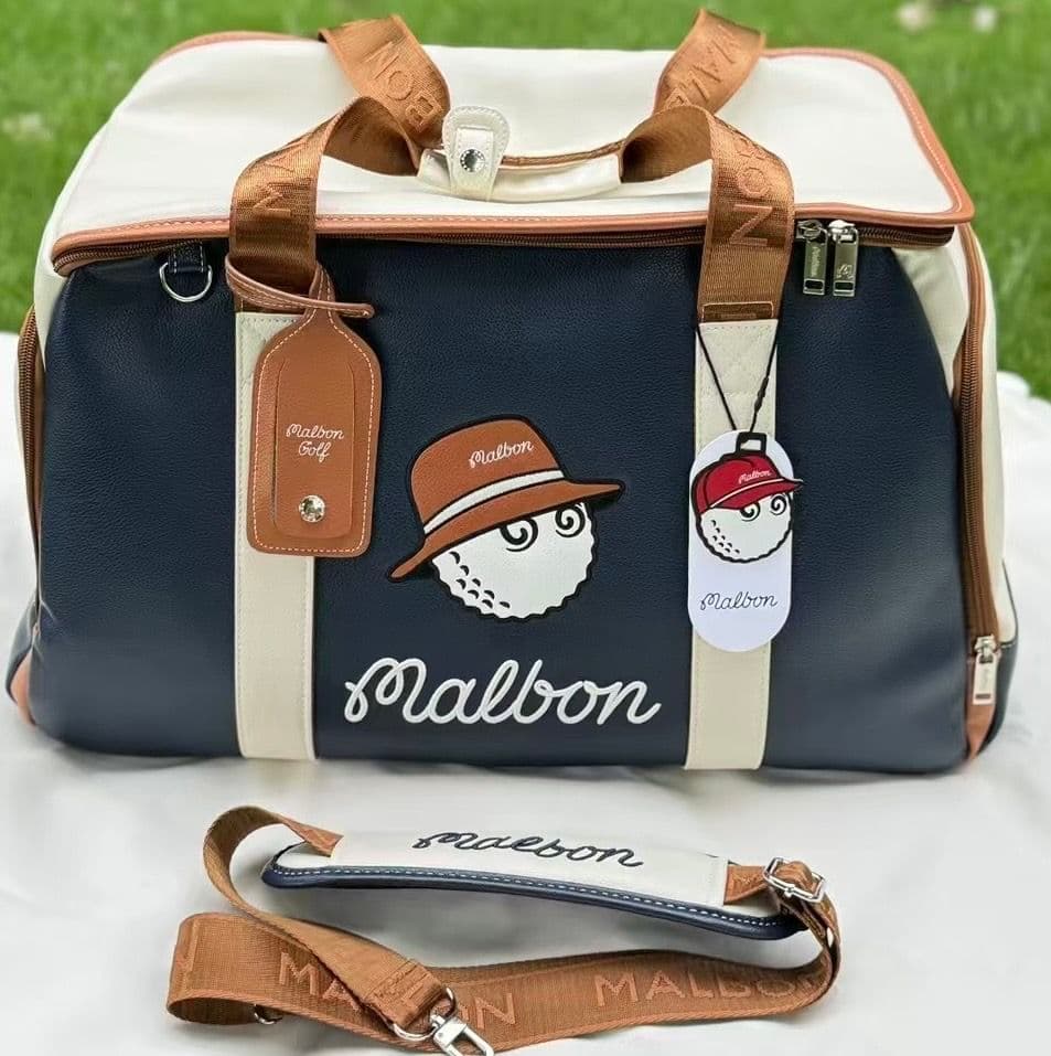 再入荷●マルボンゴルフボストンバッグネイビー