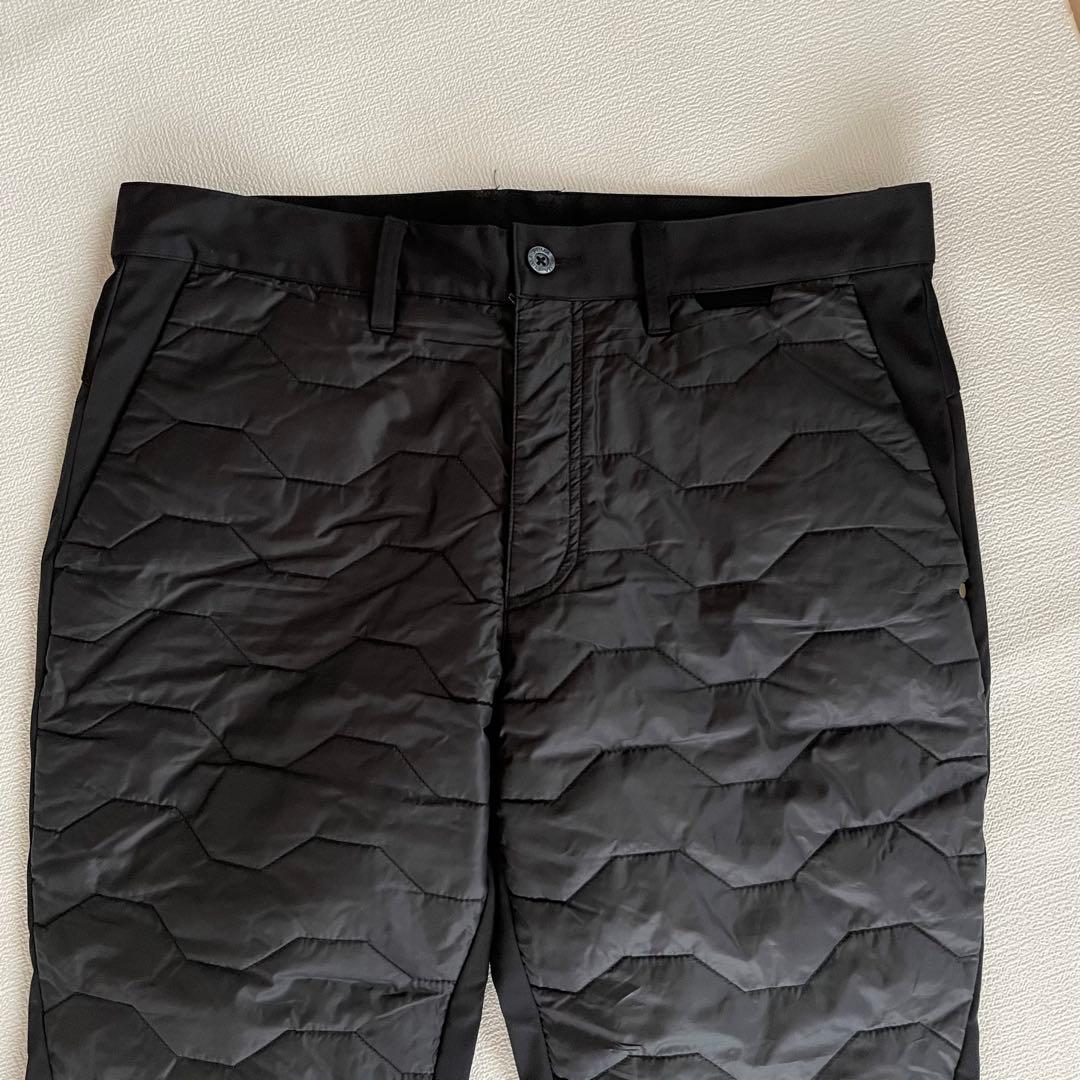 プーマ 上下 L ハイブリッドニットジャケット ファブリックミックスパンツ 黒