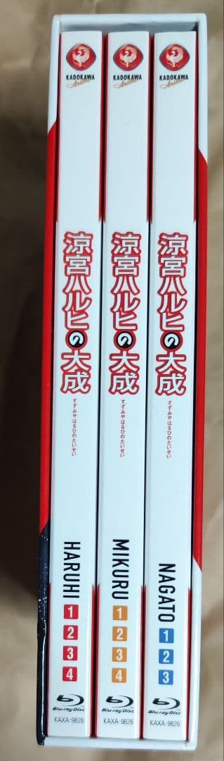 中古　涼宮ハルヒの大成-Super Blu-ray BOX　視聴確認済み