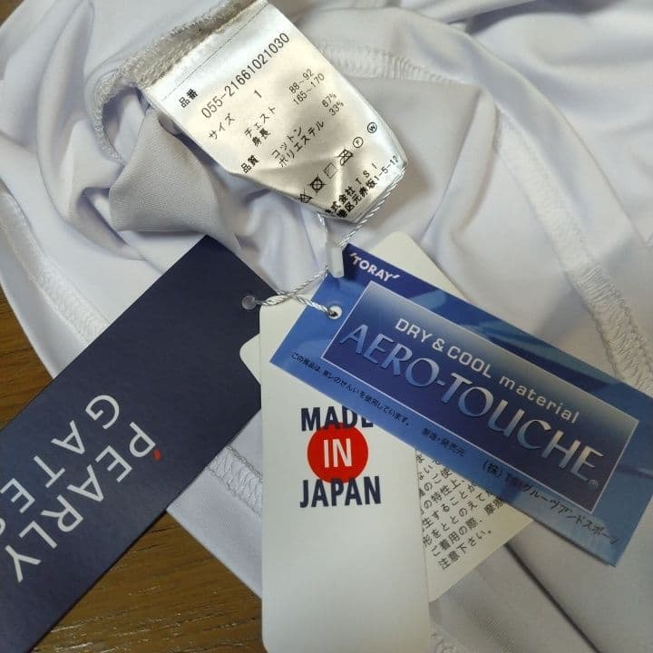 ⭐新品⭐PEARLYGATES⭐長袖モック⭐白⭐M⭐
