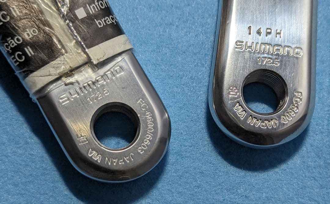 パーツ shimano ultegra FC-6600 53/39T 172.5mm