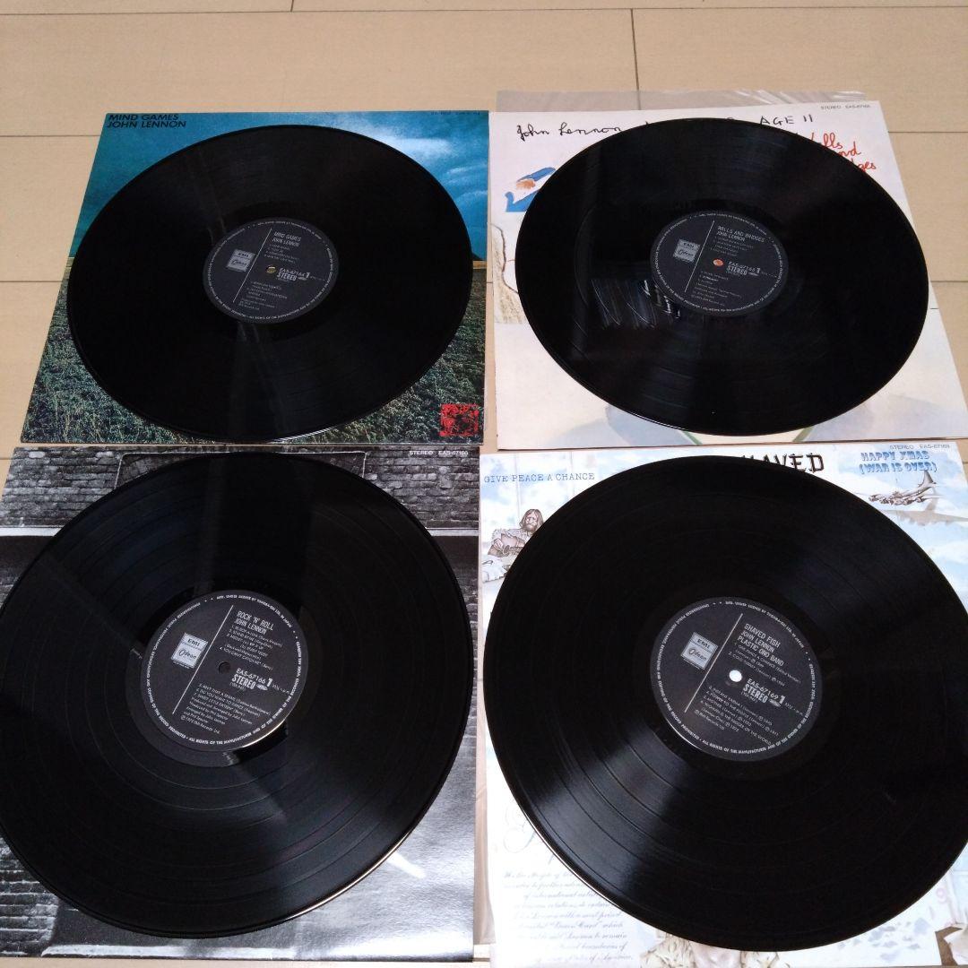 ジョン・レノン　ジョン・レノンBOX　LPレコードセット　外函傷み有