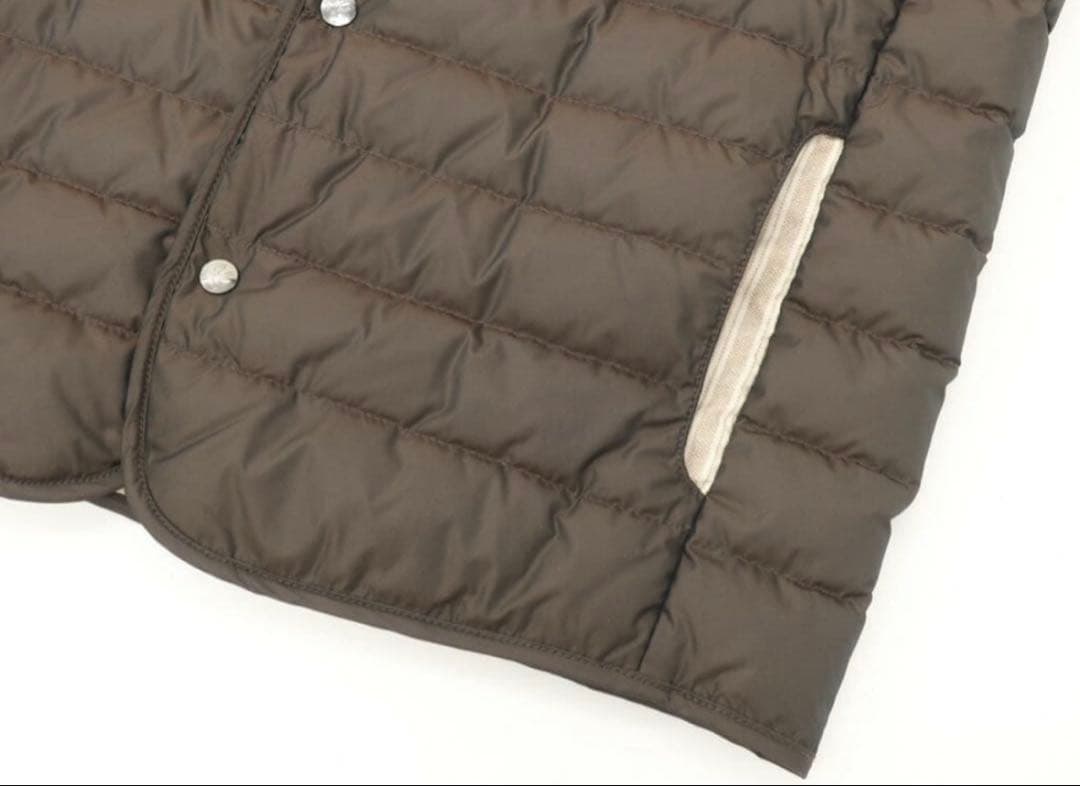 SALE26万 イザイア ISAIA 最高級 ダウンベスト インナーダウ