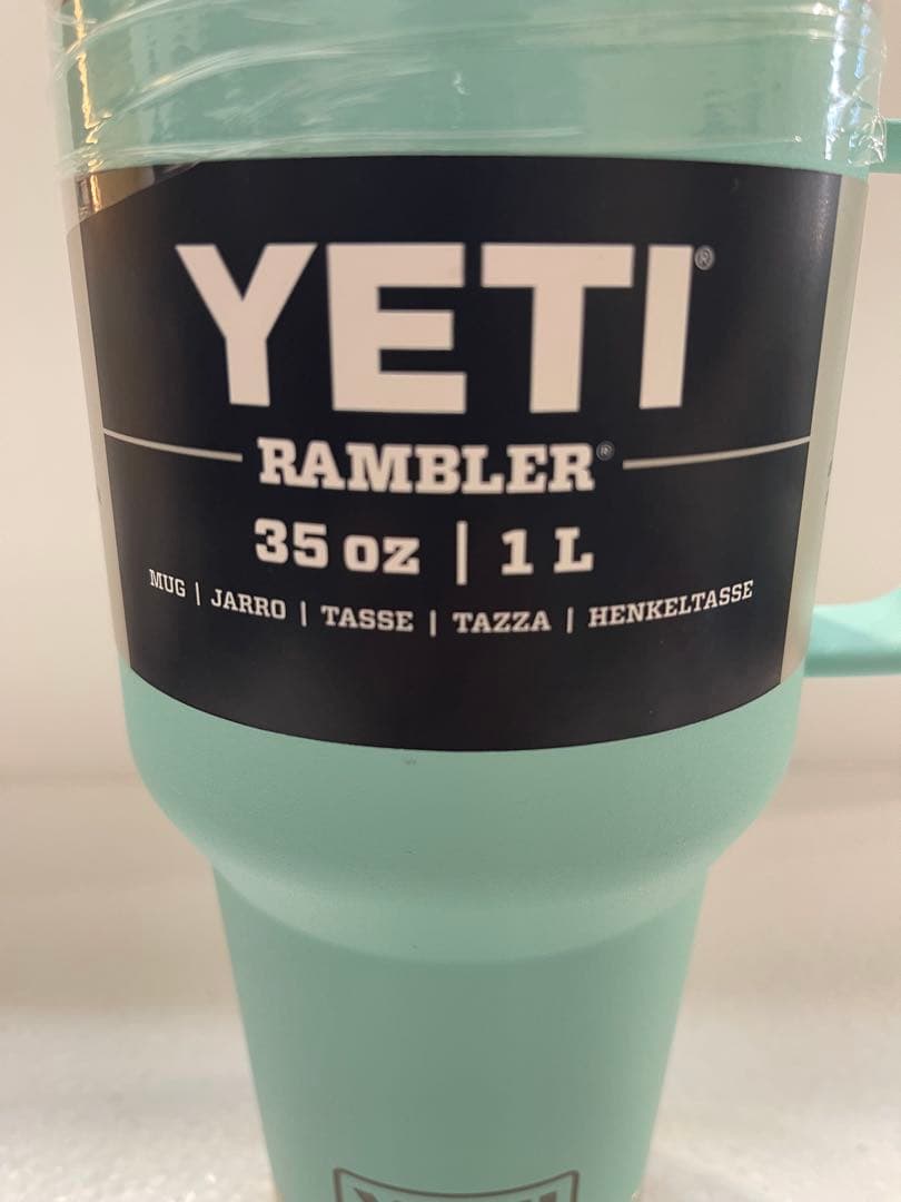 【新品】YETI ランブラー 35oz (1L) ストローマグ シーフォーム