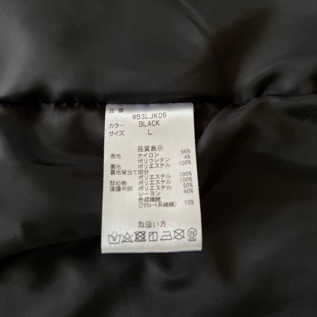 ザワープゴルフダウンベスト L sizeブラック