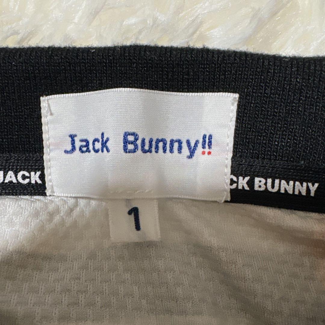 ジャックバニー 半袖ポロワンピース　総柄　ロゴ　1