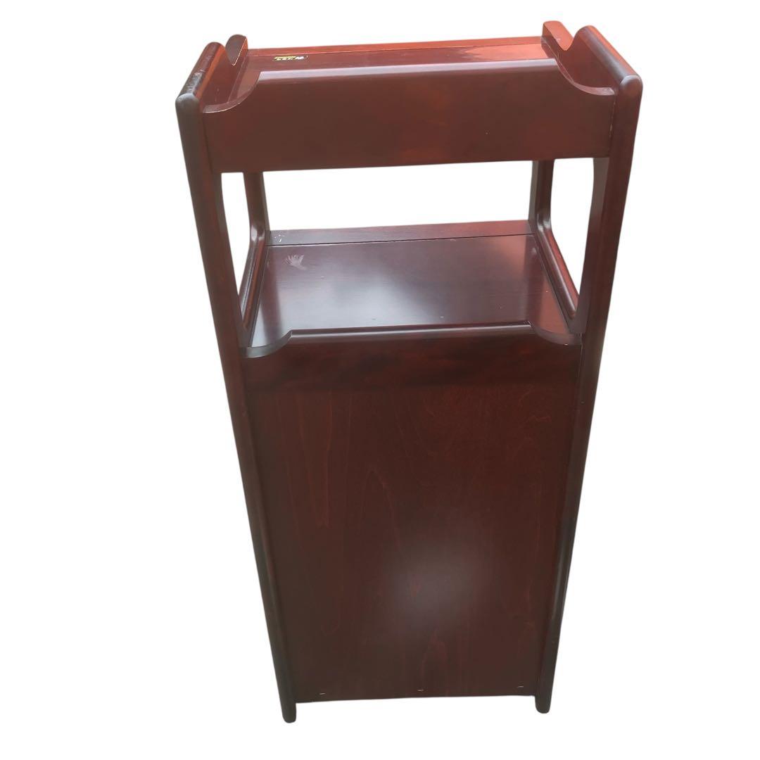 karimoku カリモク電話台　昭和レトロ　和製ヴィンテージ　オールドカリモク