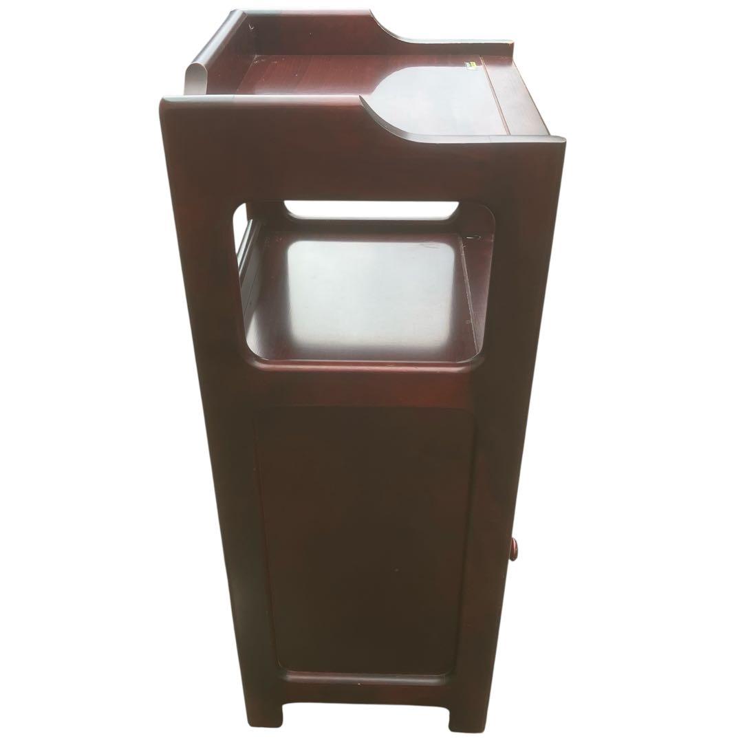 karimoku カリモク電話台　昭和レトロ　和製ヴィンテージ　オールドカリモク