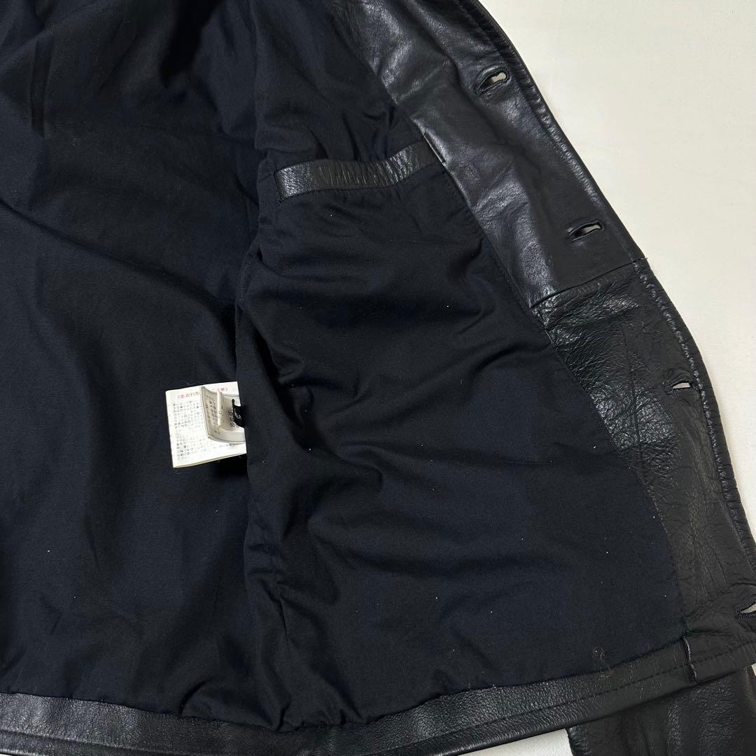 希少 WIND ARMOR ウインドアーマー 牛革 レザーシャツ ジャケット M