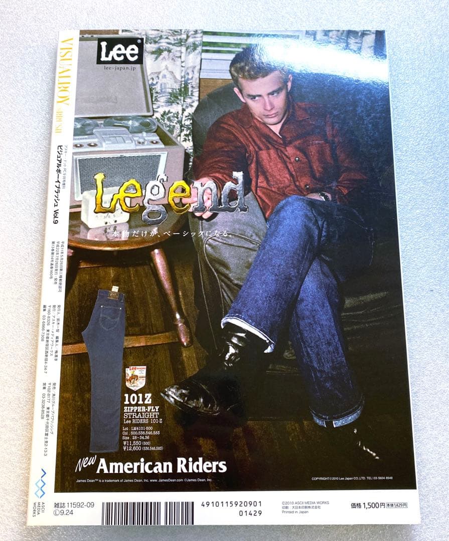 VISUALBOYBRUSHビジュアルボーイブラッシュ　2010年 9月 綾野剛