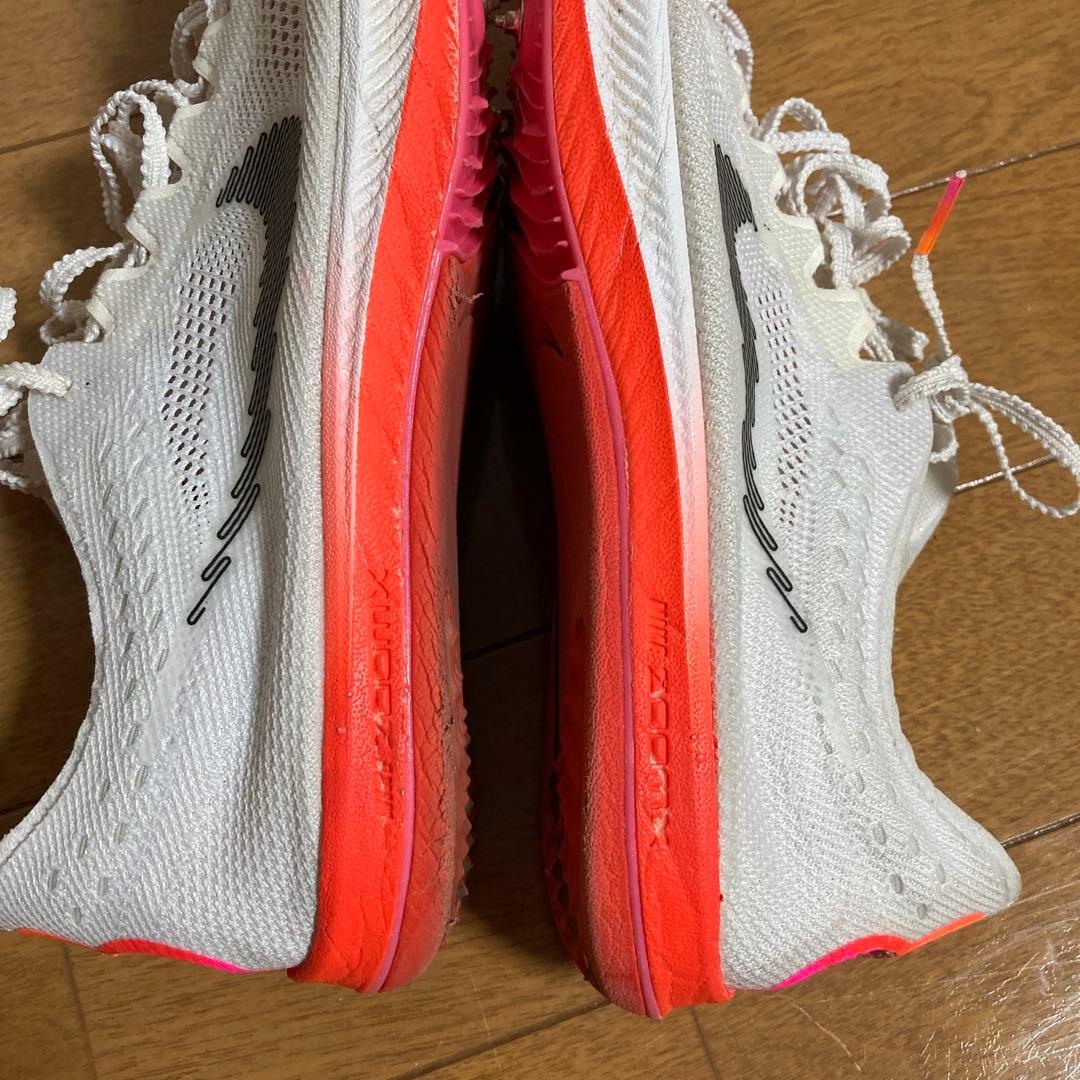 NIKE ドラゴンフライ 27.5cm 白ピンク　陸上