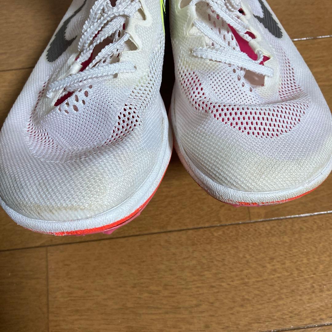 NIKE ドラゴンフライ 27.5cm 白ピンク　陸上