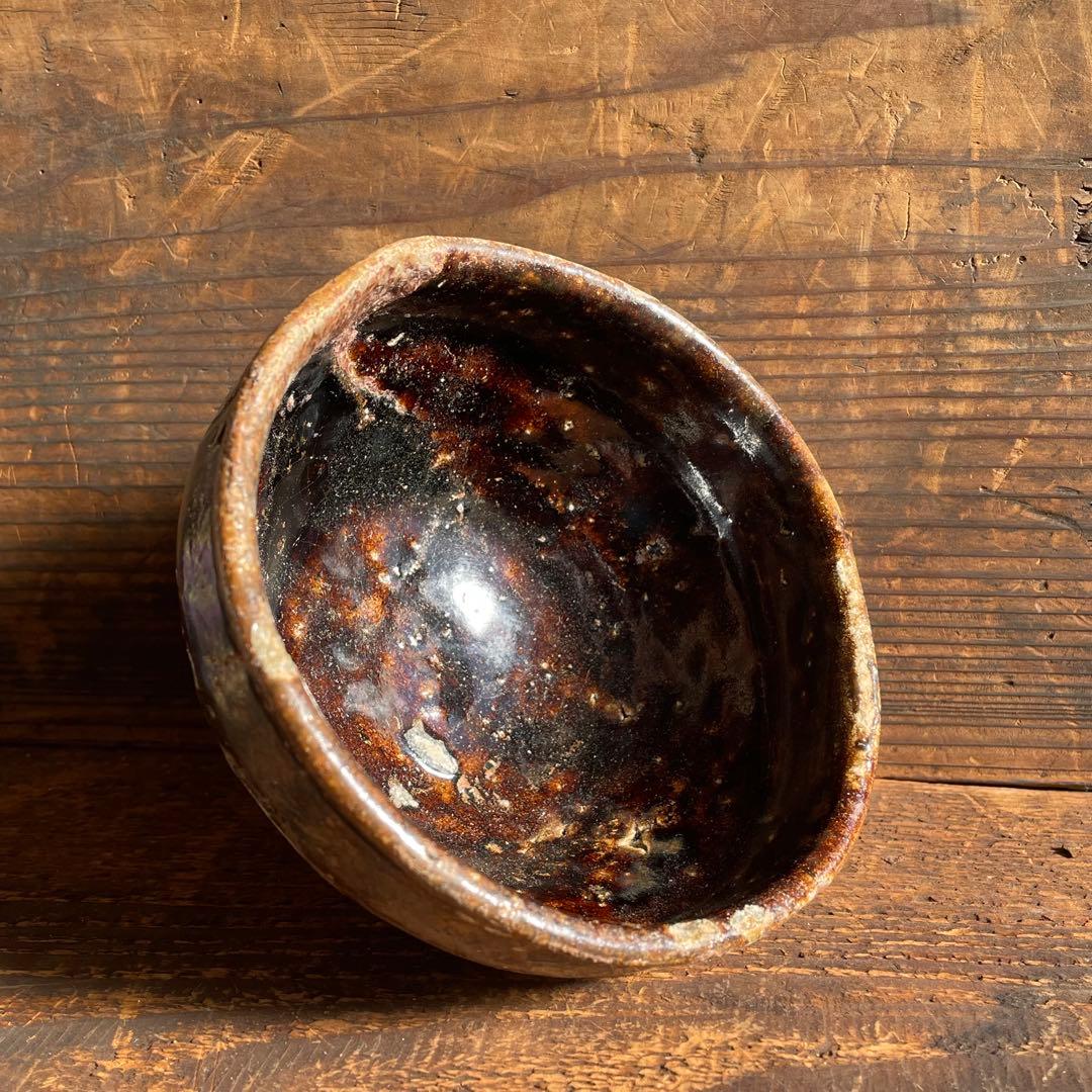 古瀬戸 古美濃 天目茶碗