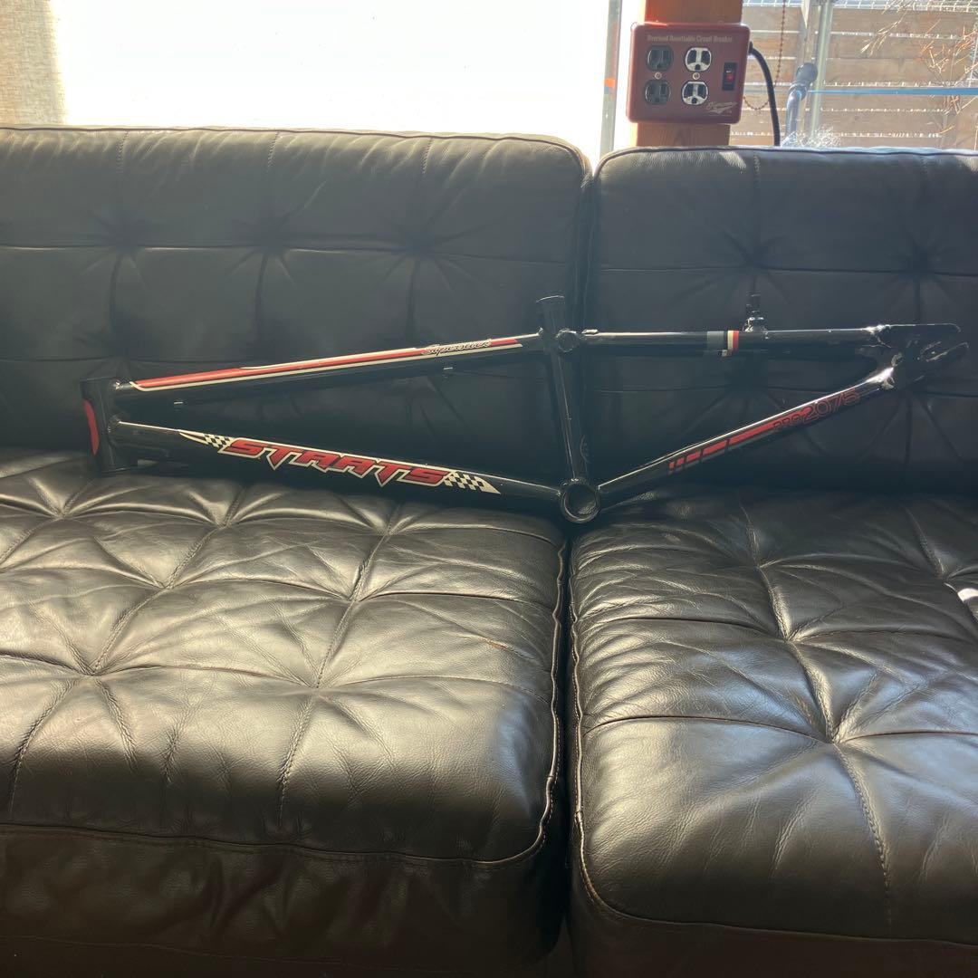 Staats BMXフレーム ブラック/レッド 20インチ pro