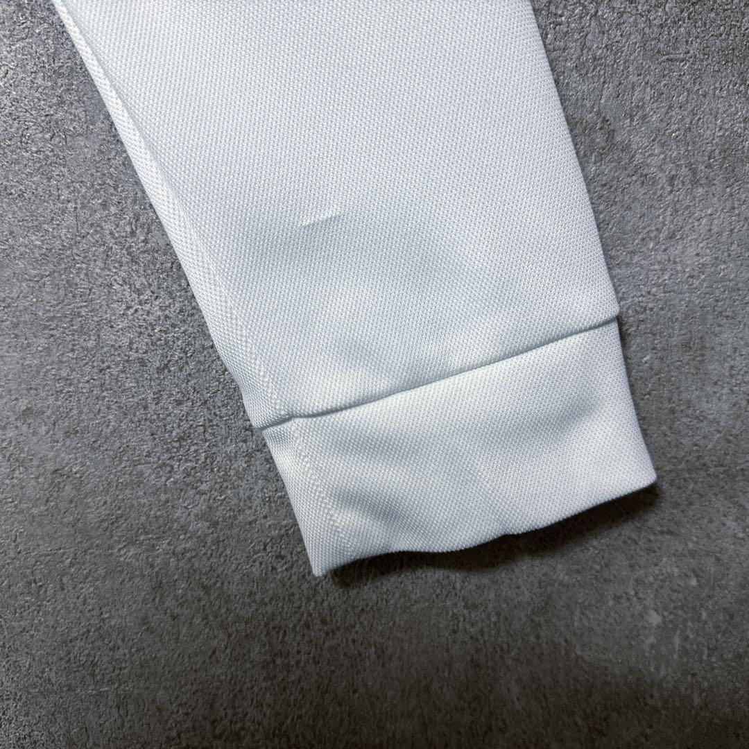 PUMA GOLF プーマゴルフ ビッグロゴ モックネック シャツ ホワイト L