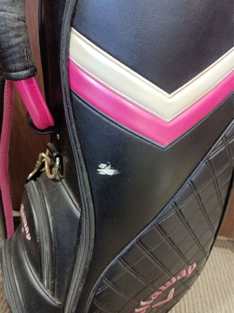 [八6758] Callaway キャロウェイ レディースキャディバッグ