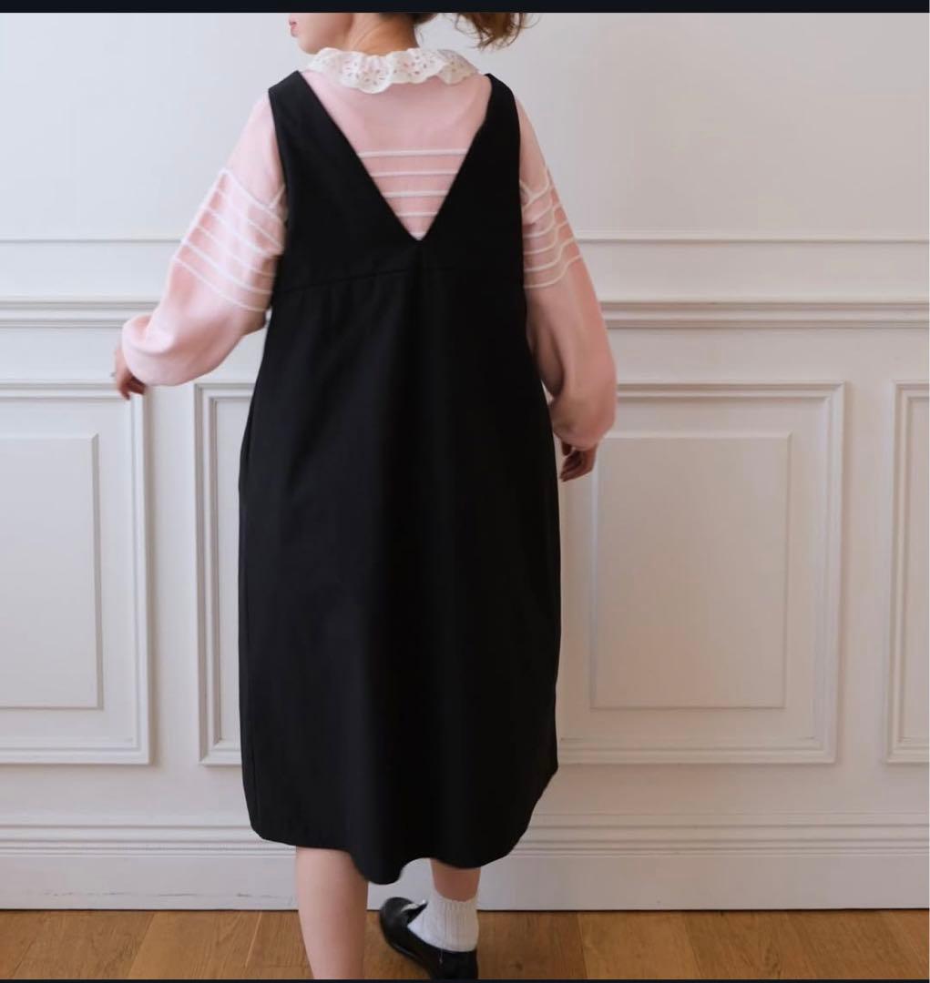 UNMINOU アンミヌ　バックギャザージャンスカ新品未使用タグ付き最終お値下げ