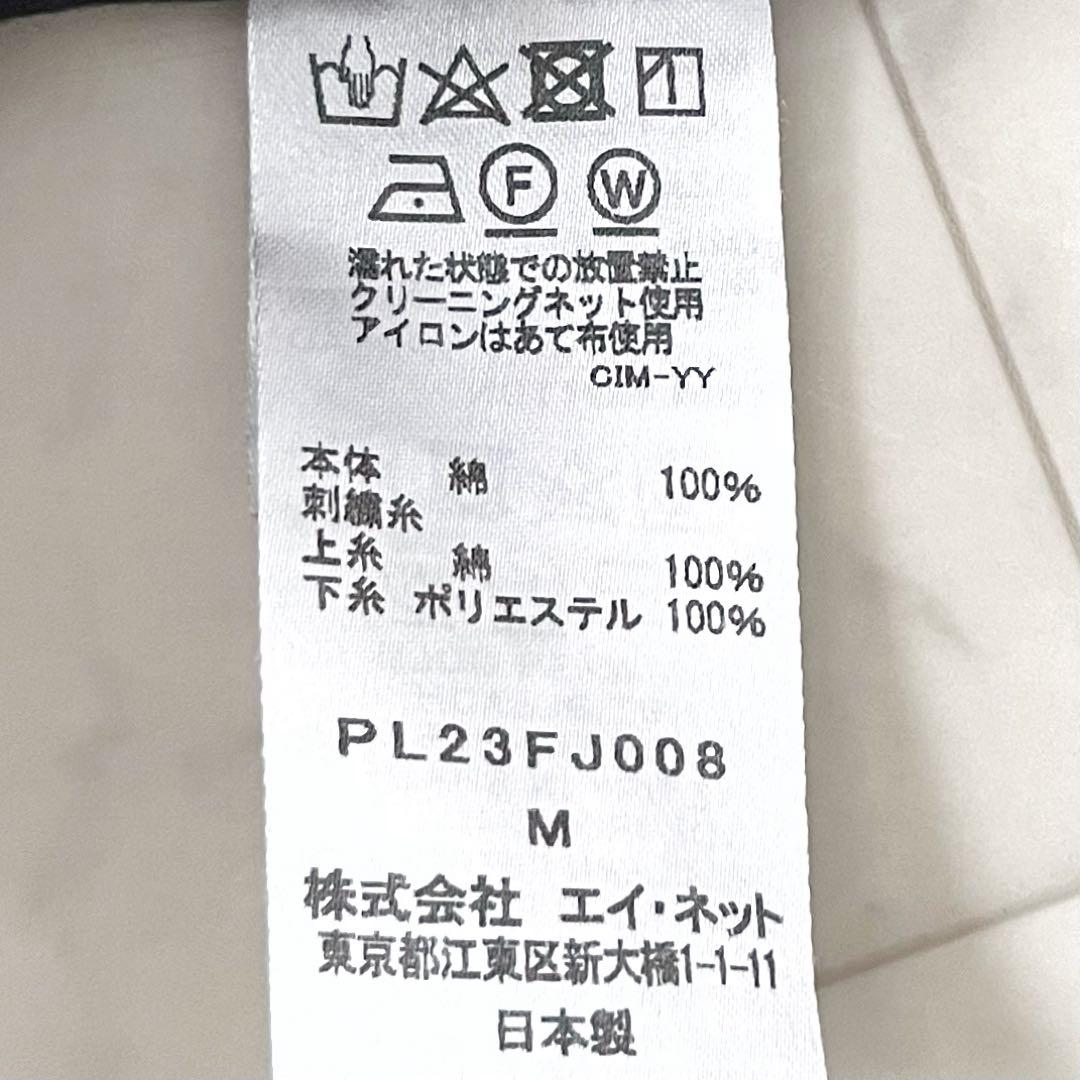 定価3,6万＊人気 プランテーション ブーケステッチシャツ M 刺繍 日本製