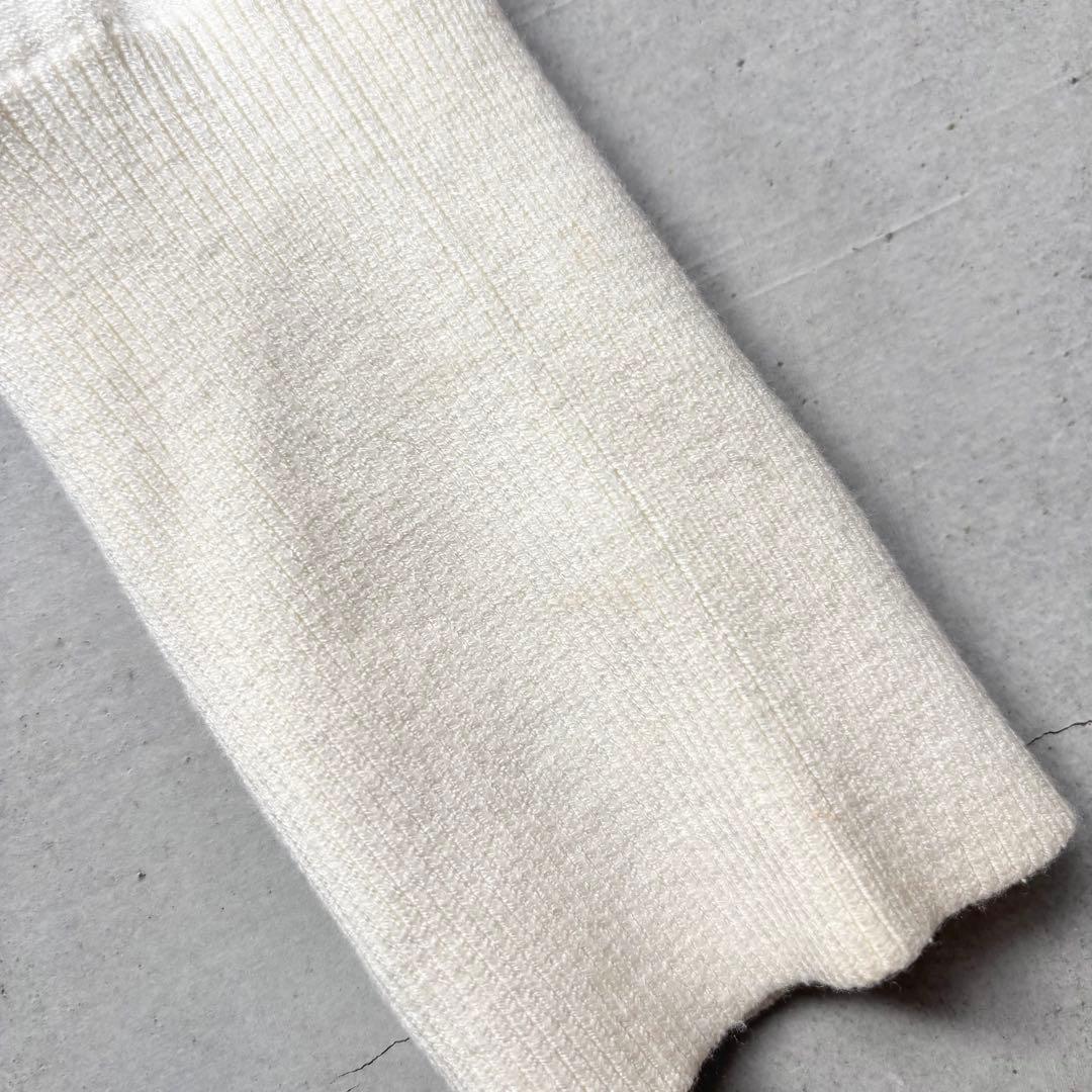 【23年】MASTER BUNNY EDITION ツイストネックラメ ニット