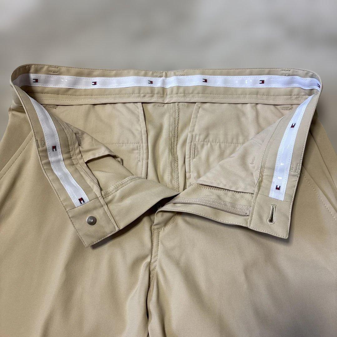 美品☆ HILFIGETメンズ　ゴルフパンツ　ベージュ　S