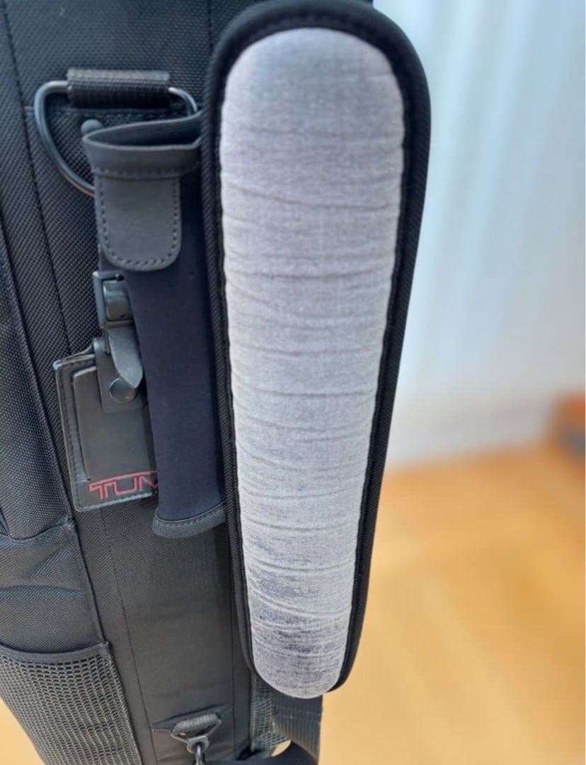 TUMI ブラック ゴルフバッグ