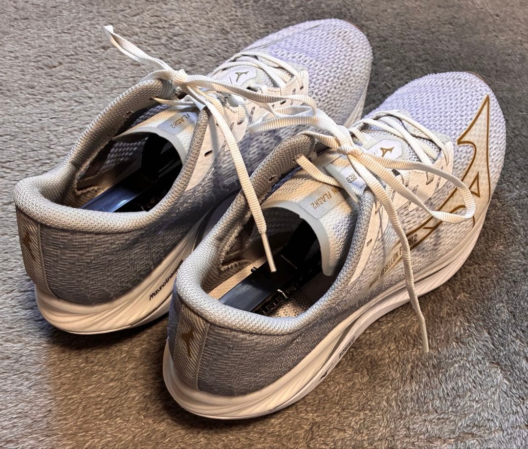 ミズノ ウェーブ リベリオン フラッシュ 2 27.0cm 美品