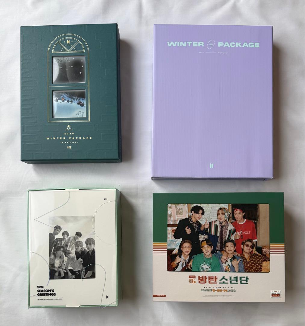 BTS 公式グッズ まとめ売り WinterPackage シーグリ トレカ付き