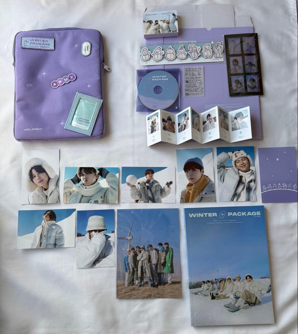 BTS 公式グッズ まとめ売り WinterPackage シーグリ トレカ付き
