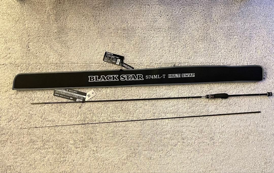 新品　ゼスタ ブラックスター S74 ML-T マルチスワップ