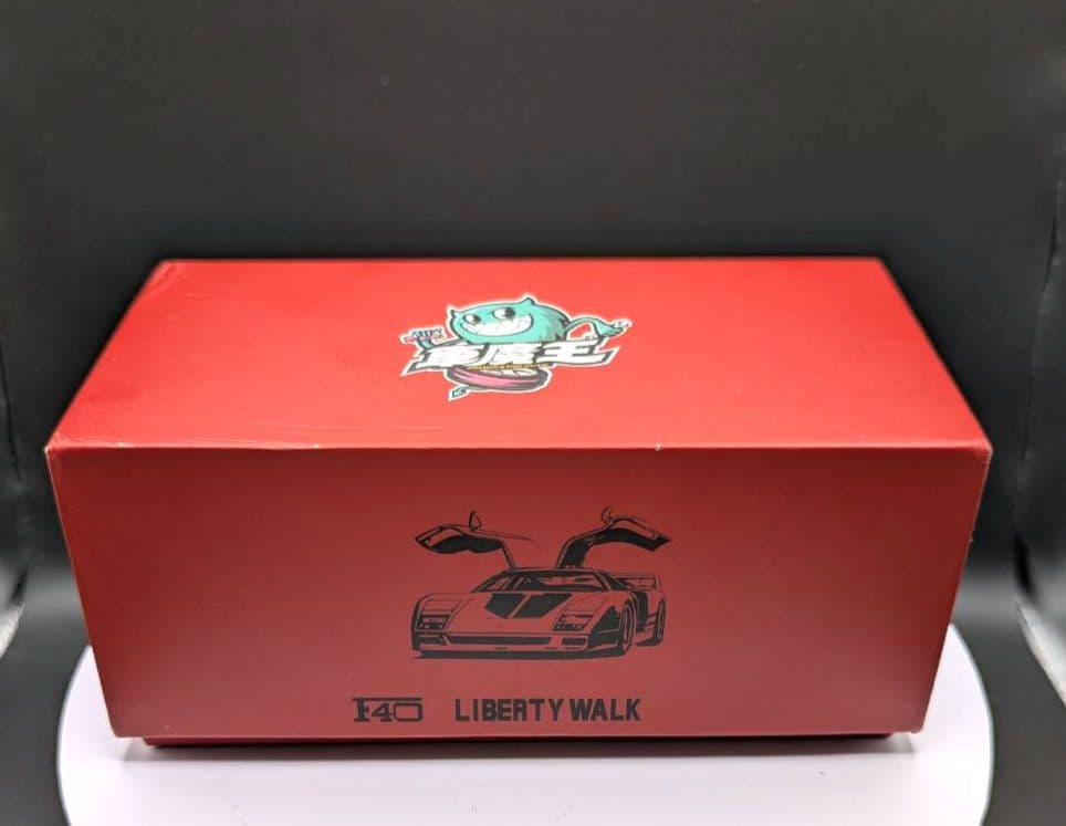 1/64 デーモンキング LBWK F40(ガルウイング開閉)　レッド