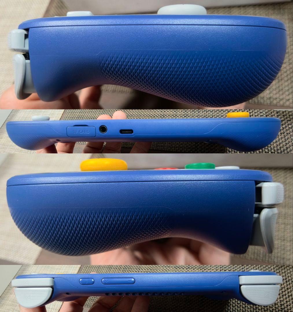 Retroid Pocket 5 GCパープル 美品 完品 グリップ付