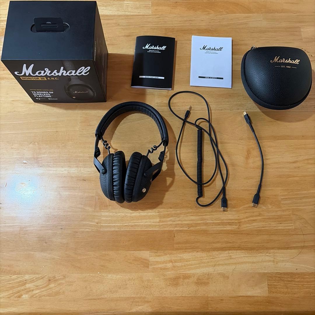 ヘッドホン Marshall monitor3 a.n.c