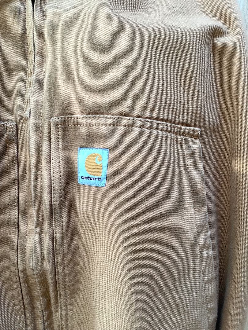 『まさ』Carhartt ルーズフィットブラウンジャケット L カーハート
