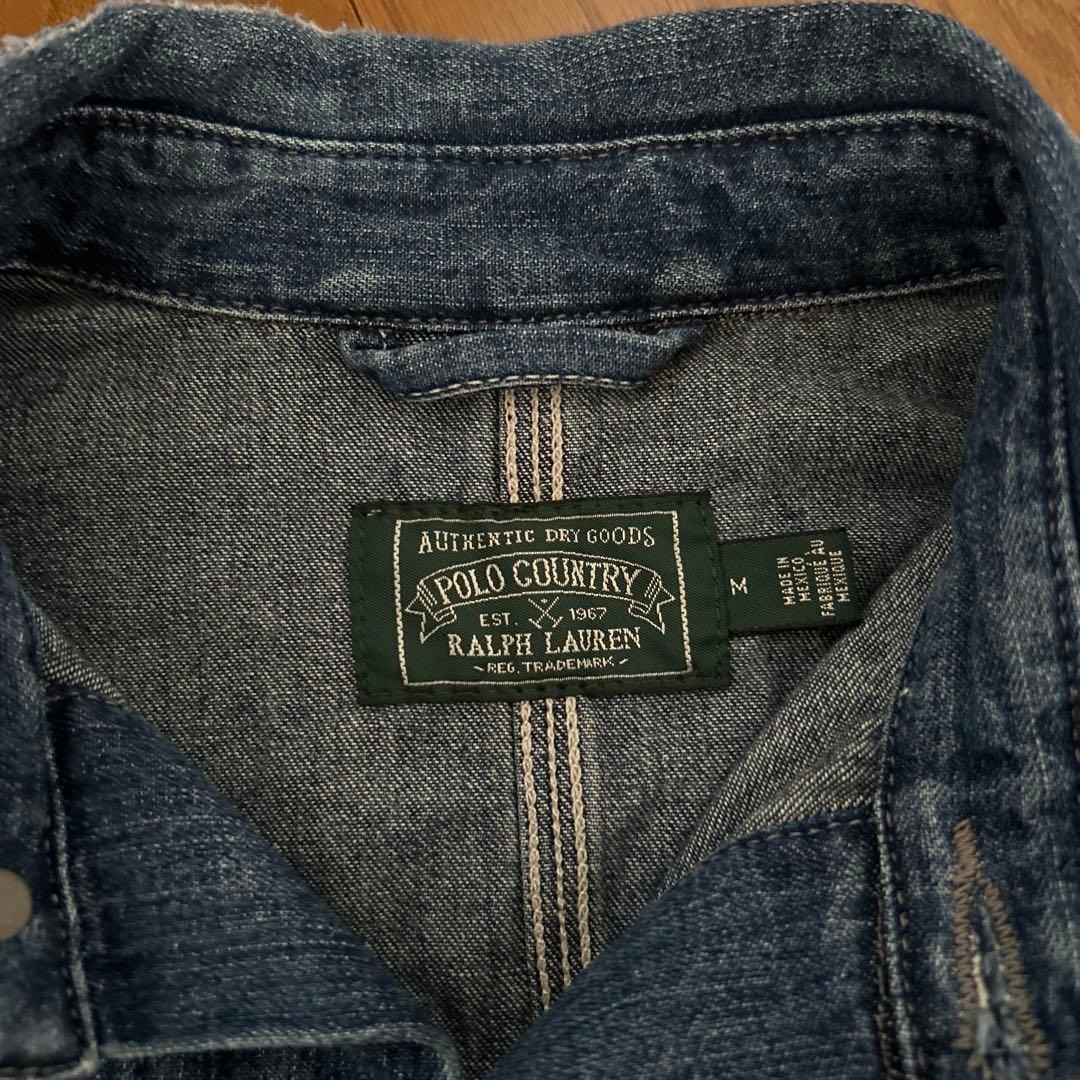 RALPHLAURENデニムチョアジャケットポロカントリー