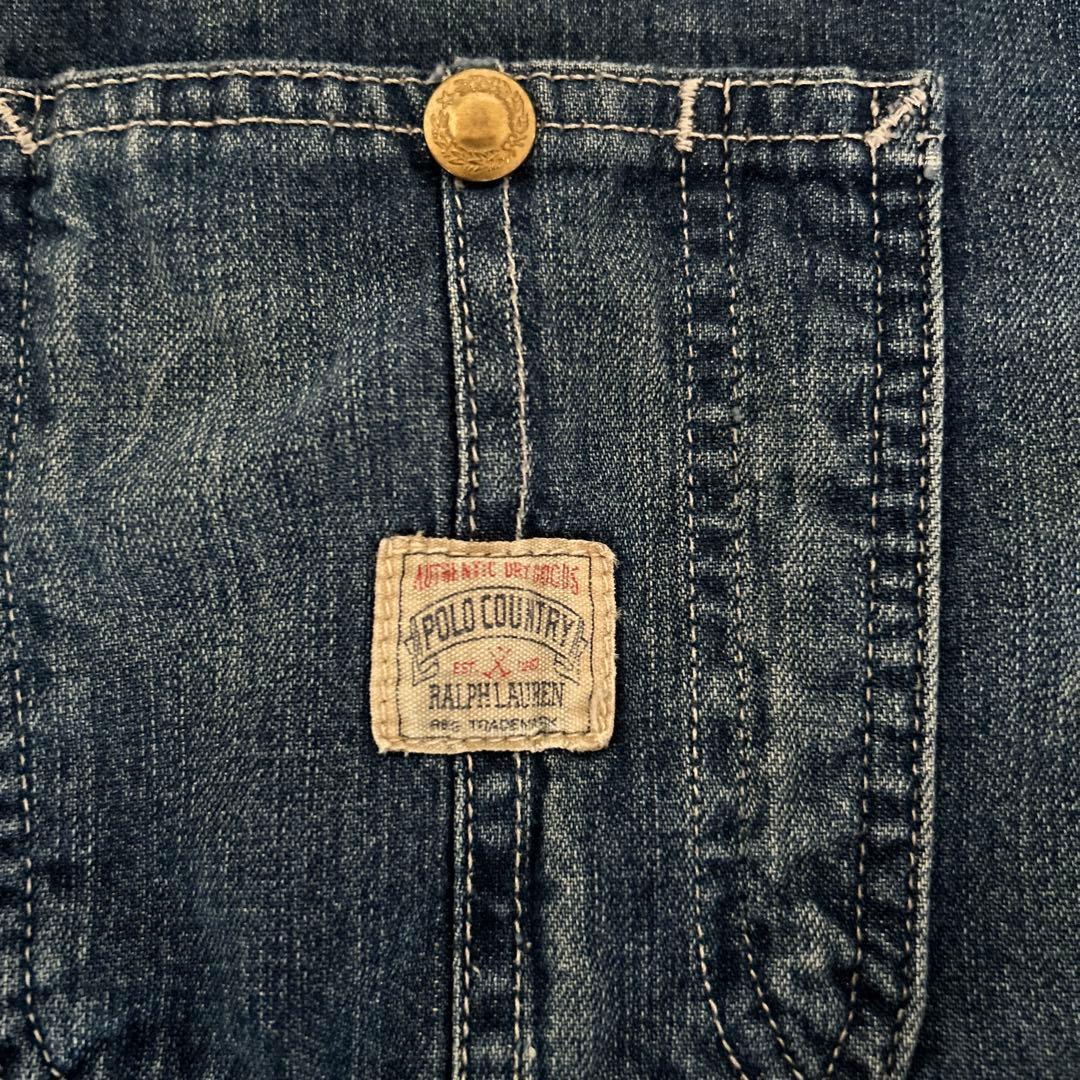 RALPHLAURENデニムチョアジャケットポロカントリー