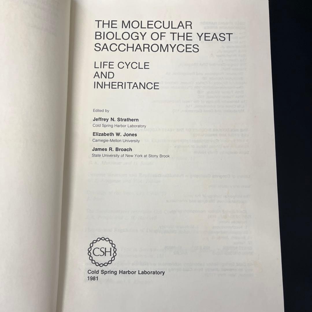 Yeast Saccharomyces ライフサイクル、継代