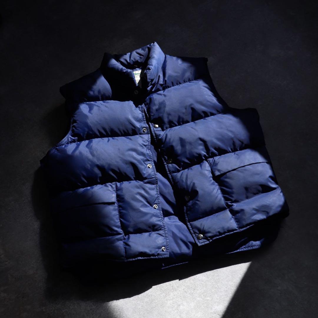 レア個体 USA製 80s L.L. Bean エルエルビーン ダウンベストXL
