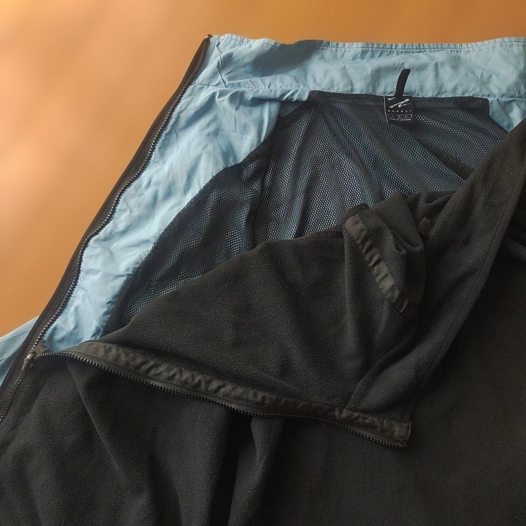 [NIKE]＆[アンドレ・アガシ] \"希少\"コラボモデル ウィンブレ/フリース付