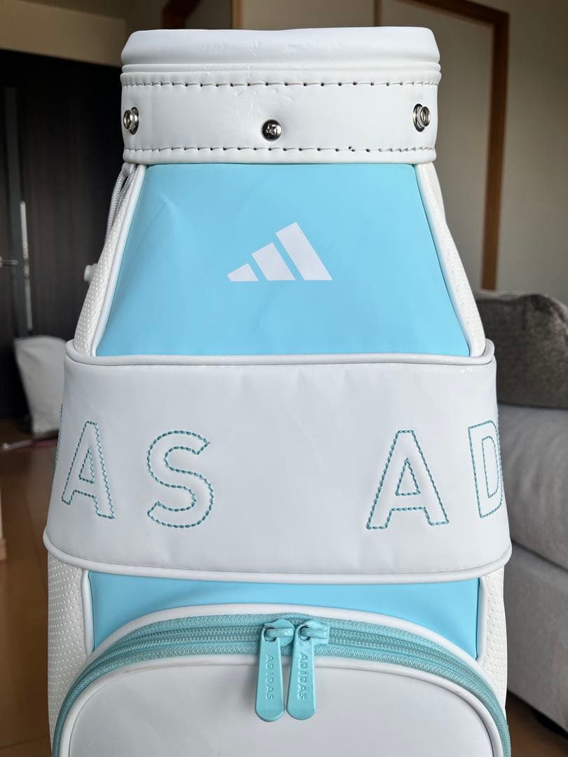 美品訳あり　アディダスゴルフ カート型キャディバッグ レディース　軽量　8.5型