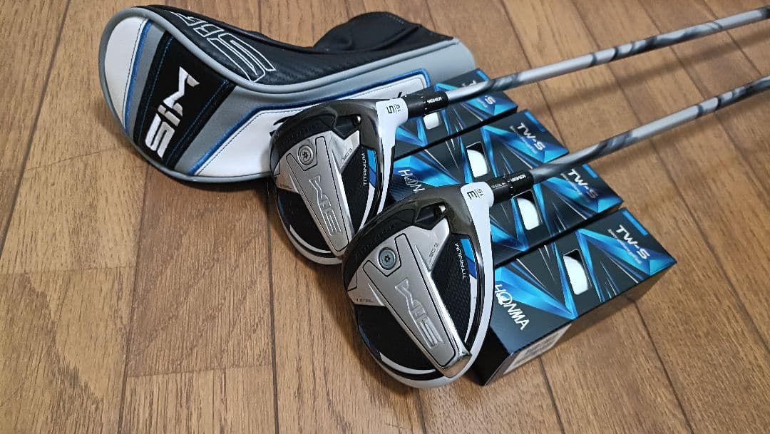 テーラーメイド　シムチタン フェアウェイウッド　3W&5W カスタム品＋ボール付