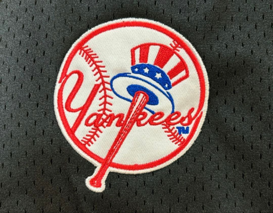 【FANATICS】別注ベースボールシャツMLBヤンキース メッツ・ブラック