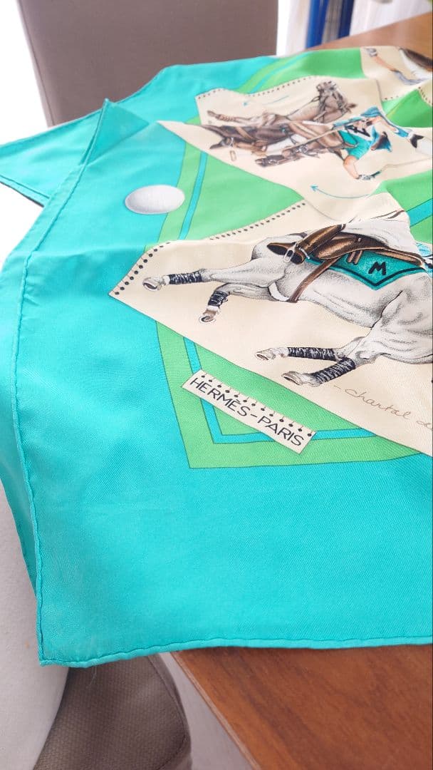 HERMES CUP PALM BEACH 大判スカーフ